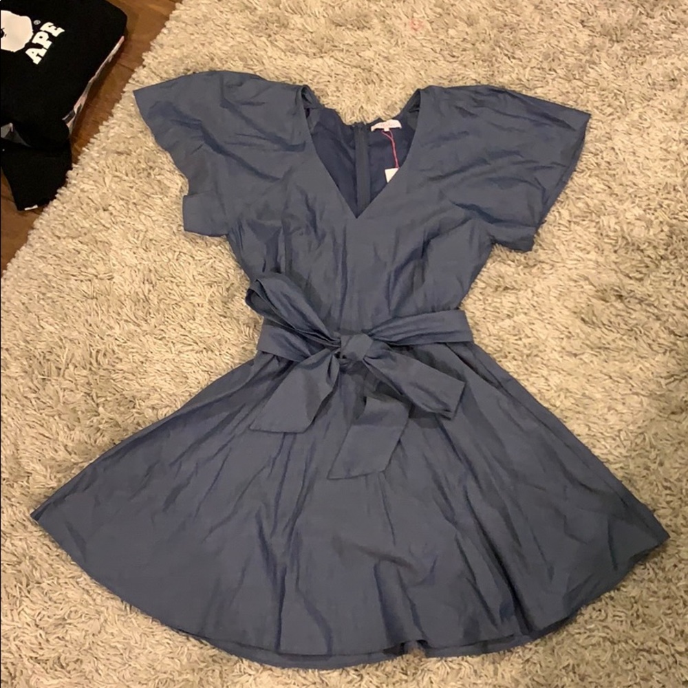 Blue dress